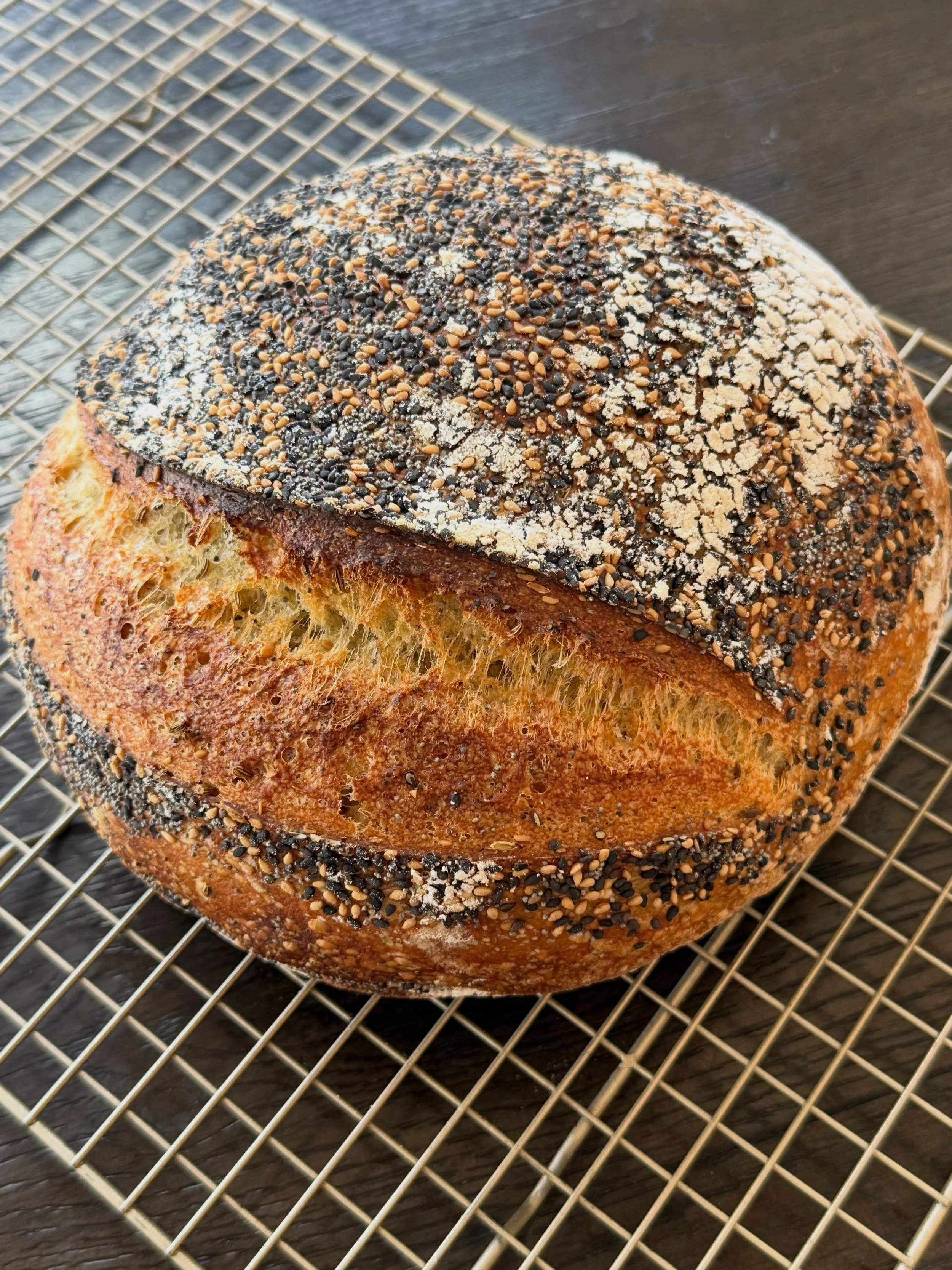 I&rsquo;ve been baking bread with a sourdough starter for seven years this month. I had been super sourdough curious but could not figure it out on my own. So I took a class. Not only did I finally get it but I took home some of her starter and didn&