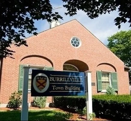 The Burrillville Town Building.