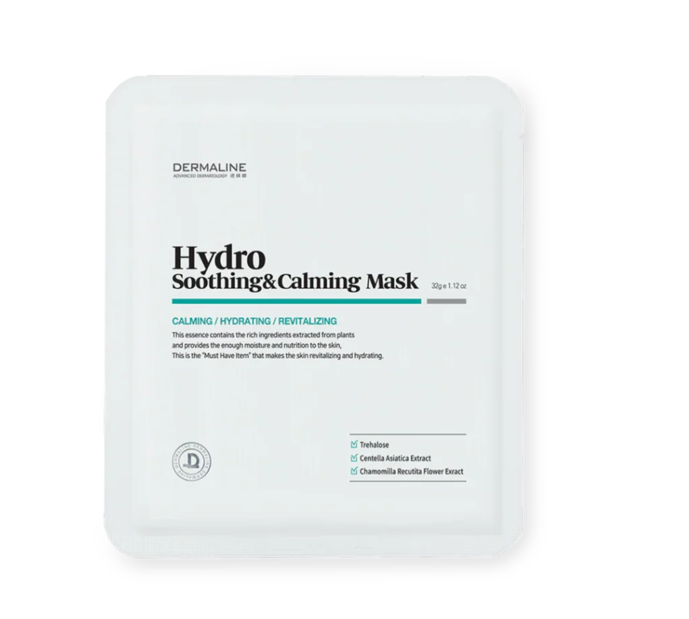 Dermaline Hydro Soothing & Calming Mask (10ea)
