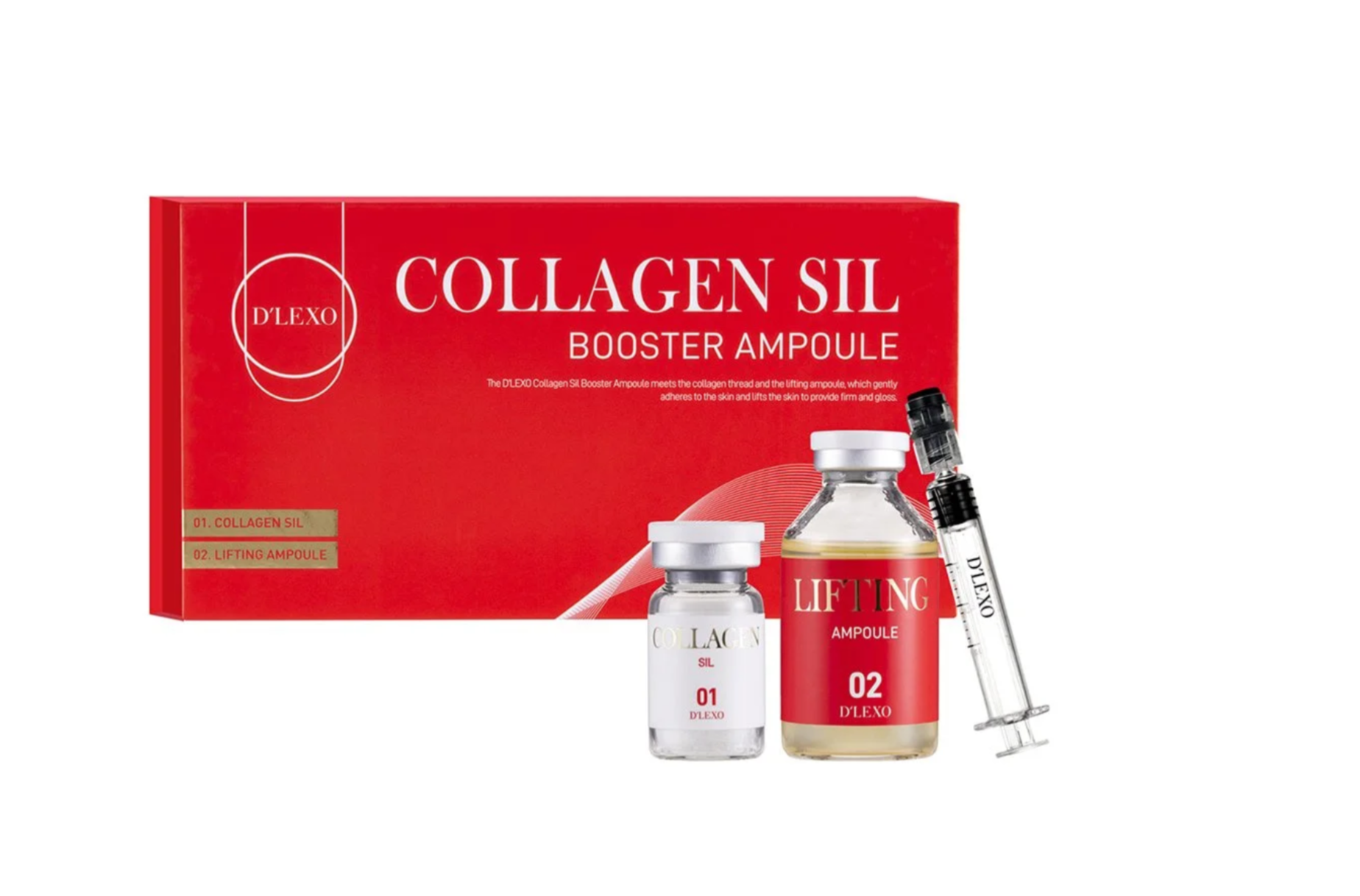 Dermaline Collagen Silk Booster Ampoule(4ea)