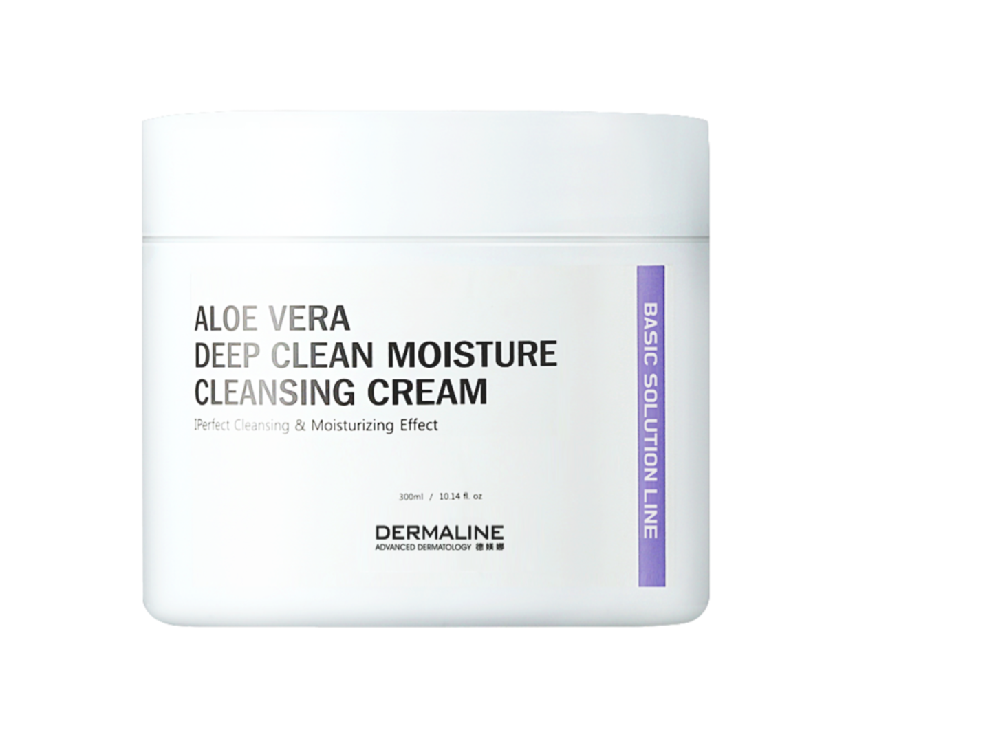 Dermaline Aloe Vera Deep Clean Moisture Cleansing Cream (300 g)