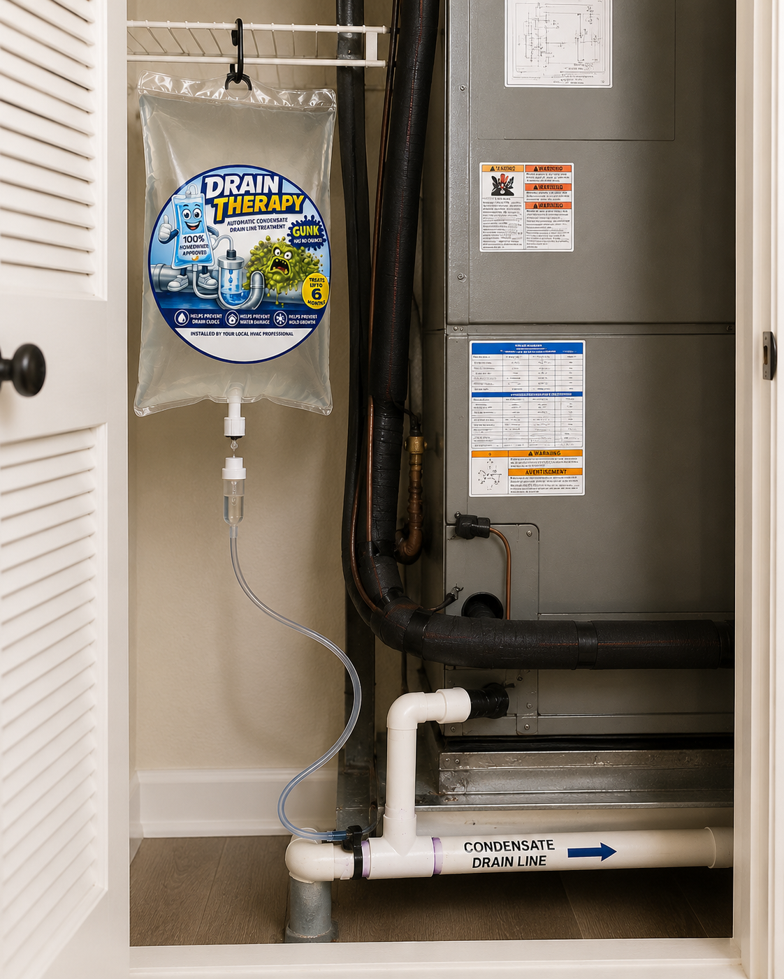 Drain Therapy™ - Closet Installation