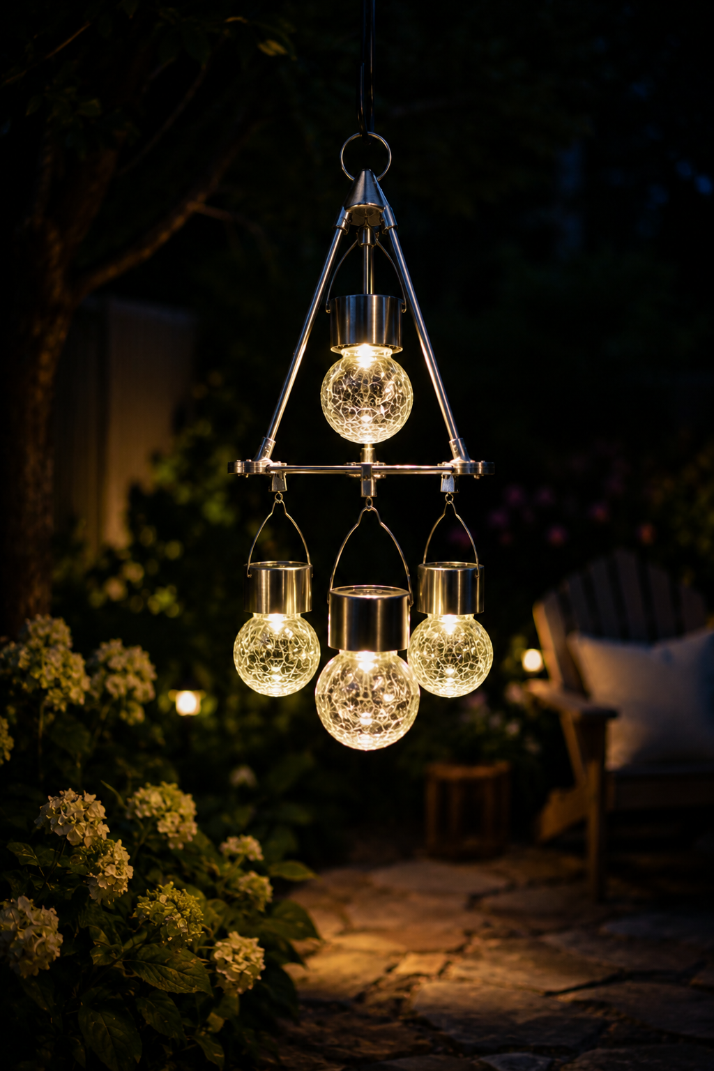 Mini Solar Chandelier