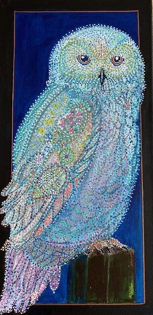 Hedwig by Karen Miller ‐ Acrylic ‐ 20 x 10.jpg