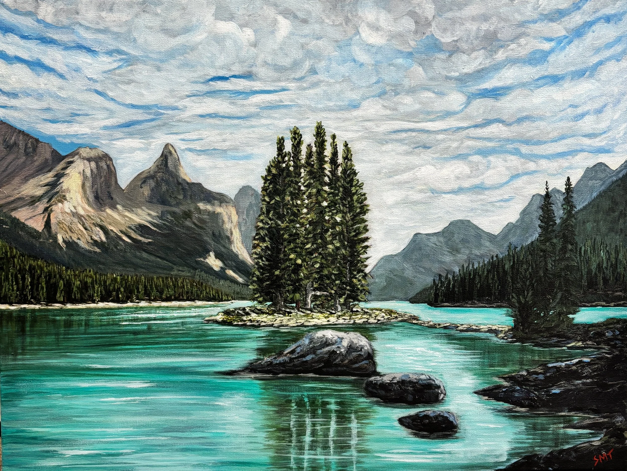 Silver Linings, Maligne Lake
