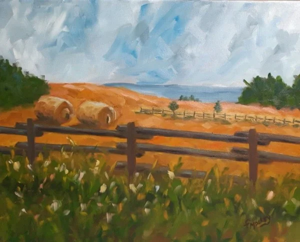 Fall by Flo Mackey ‐ Oil ‐ 16 x 2.jpg
