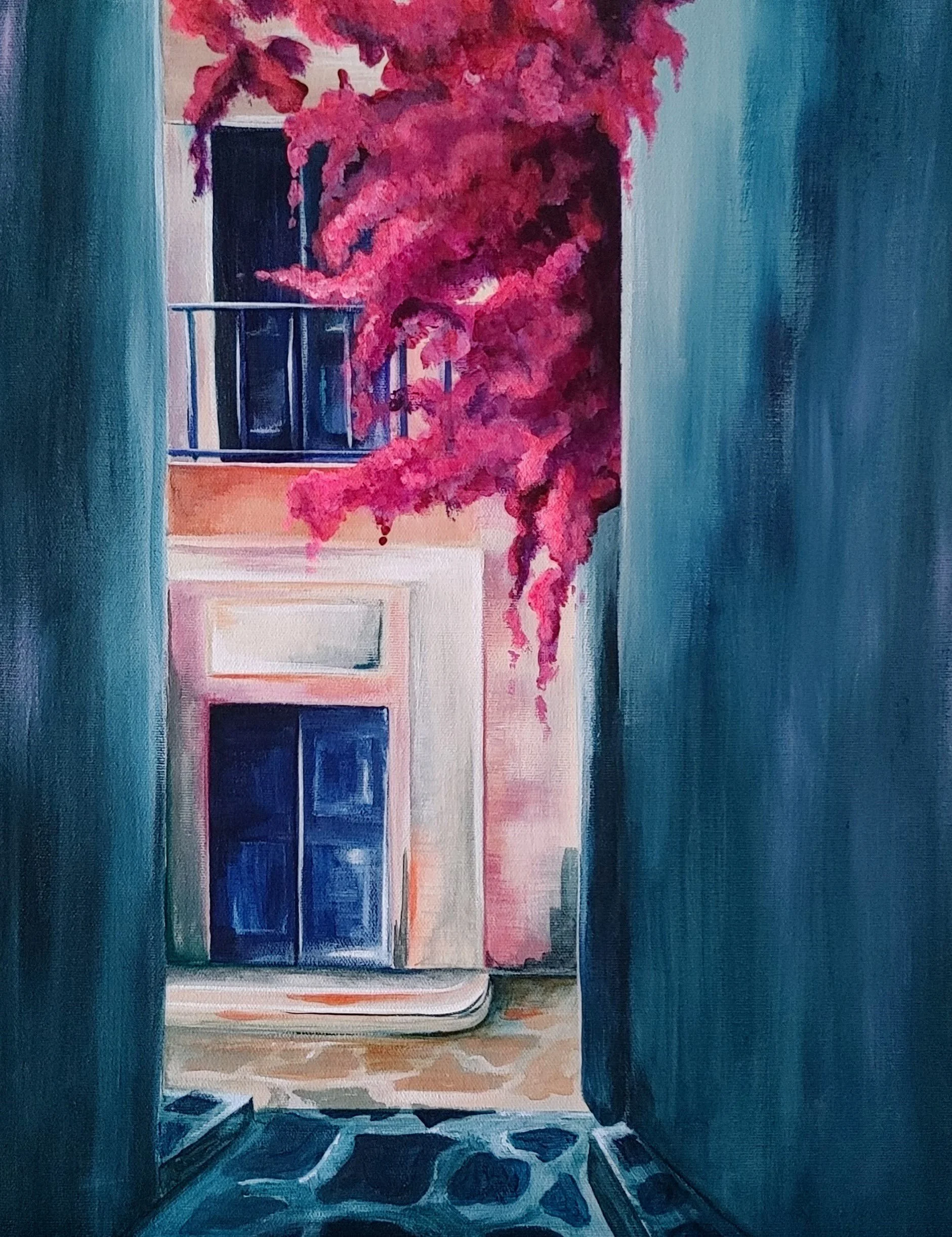Dani Mackey_Bougainvillea Passages_14x18_Acrylic.jpg