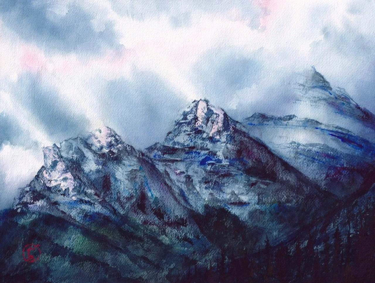 Three Sister Sunrise