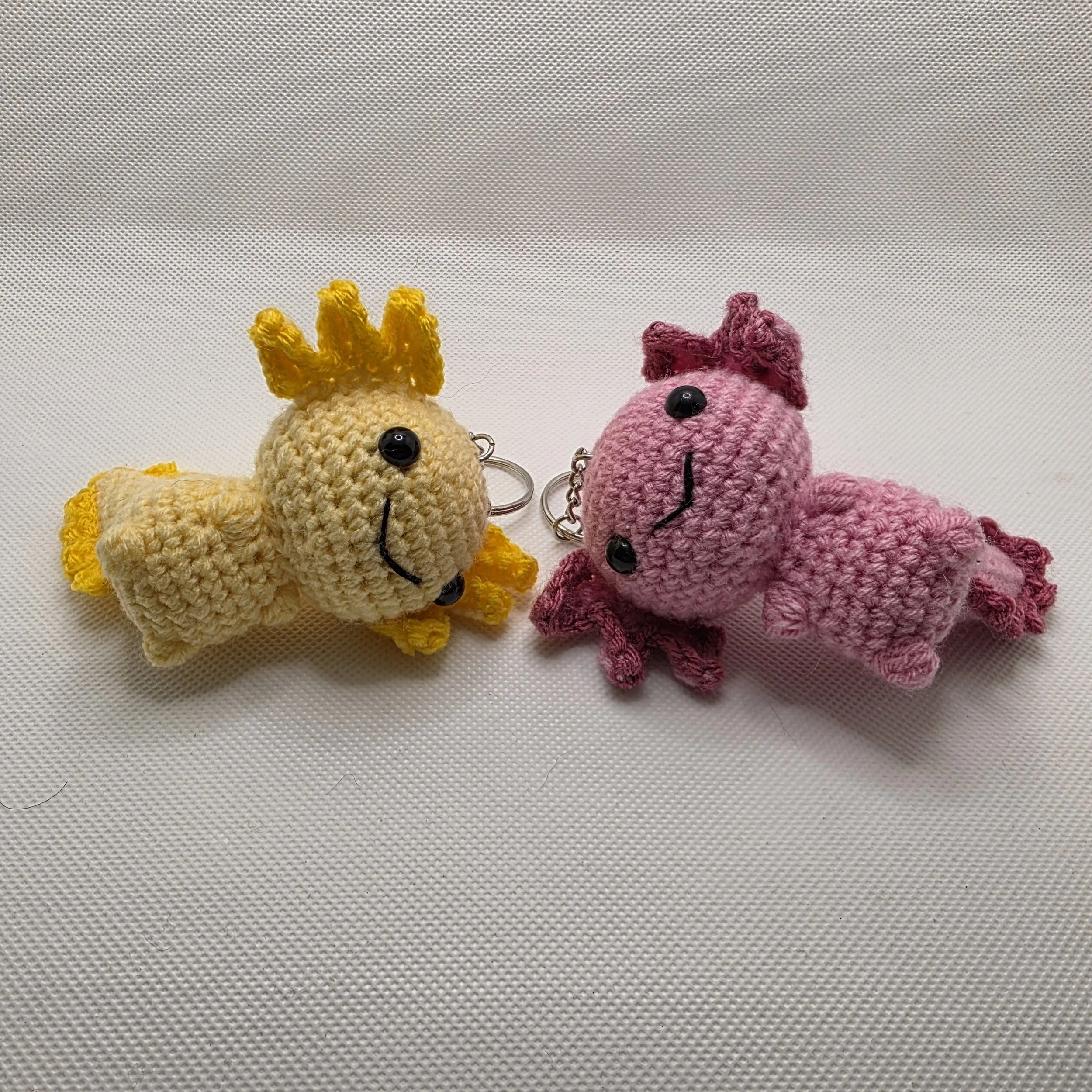 Axolotl Keychain