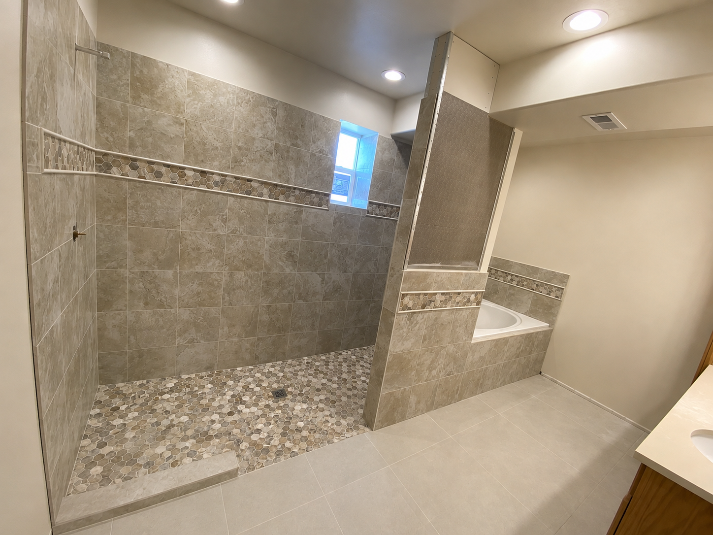 FULL BATHROOM REMODEL BATHROOM TILE