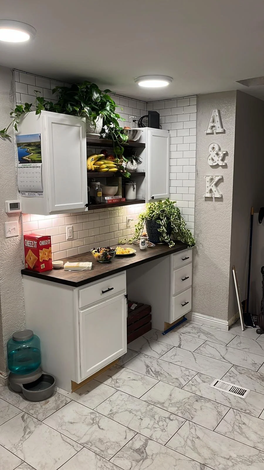 CABINETS, COUNTERTOPS, TILE OH MY