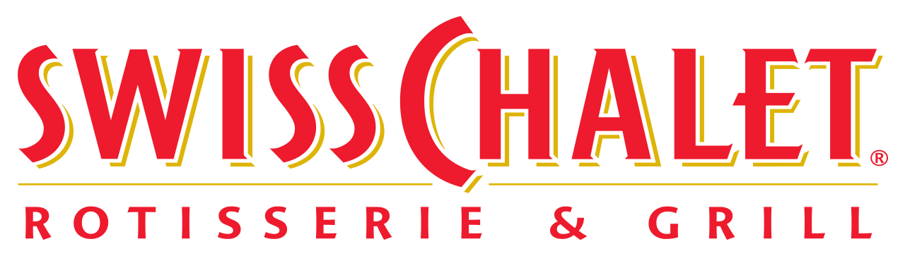 Swiss Chalet rotisserie and grill logo in red, black, and yellow.