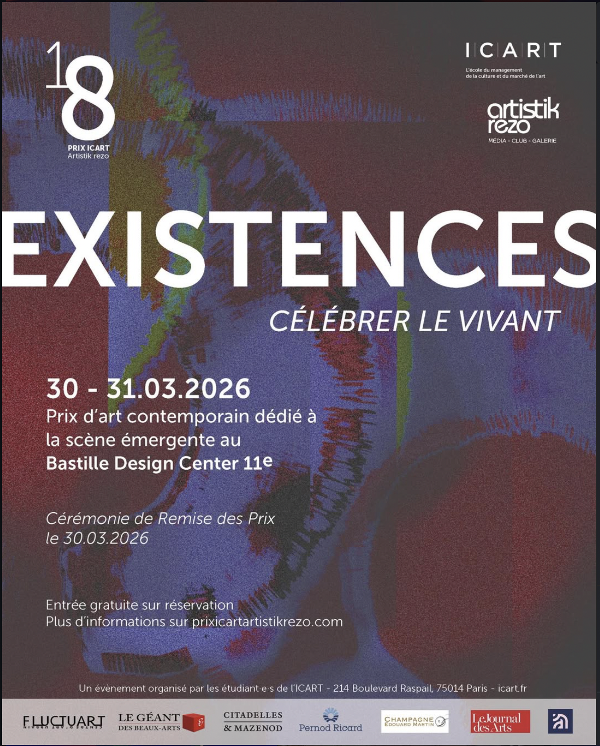 Prix ICART Artistik Rezo 2026