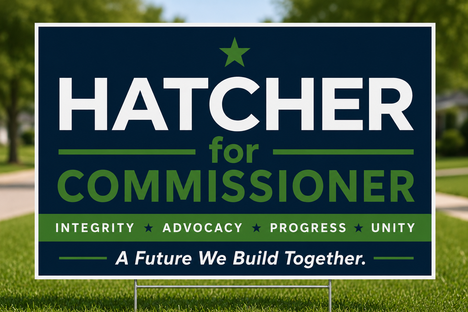 Hatcher for Commissioner