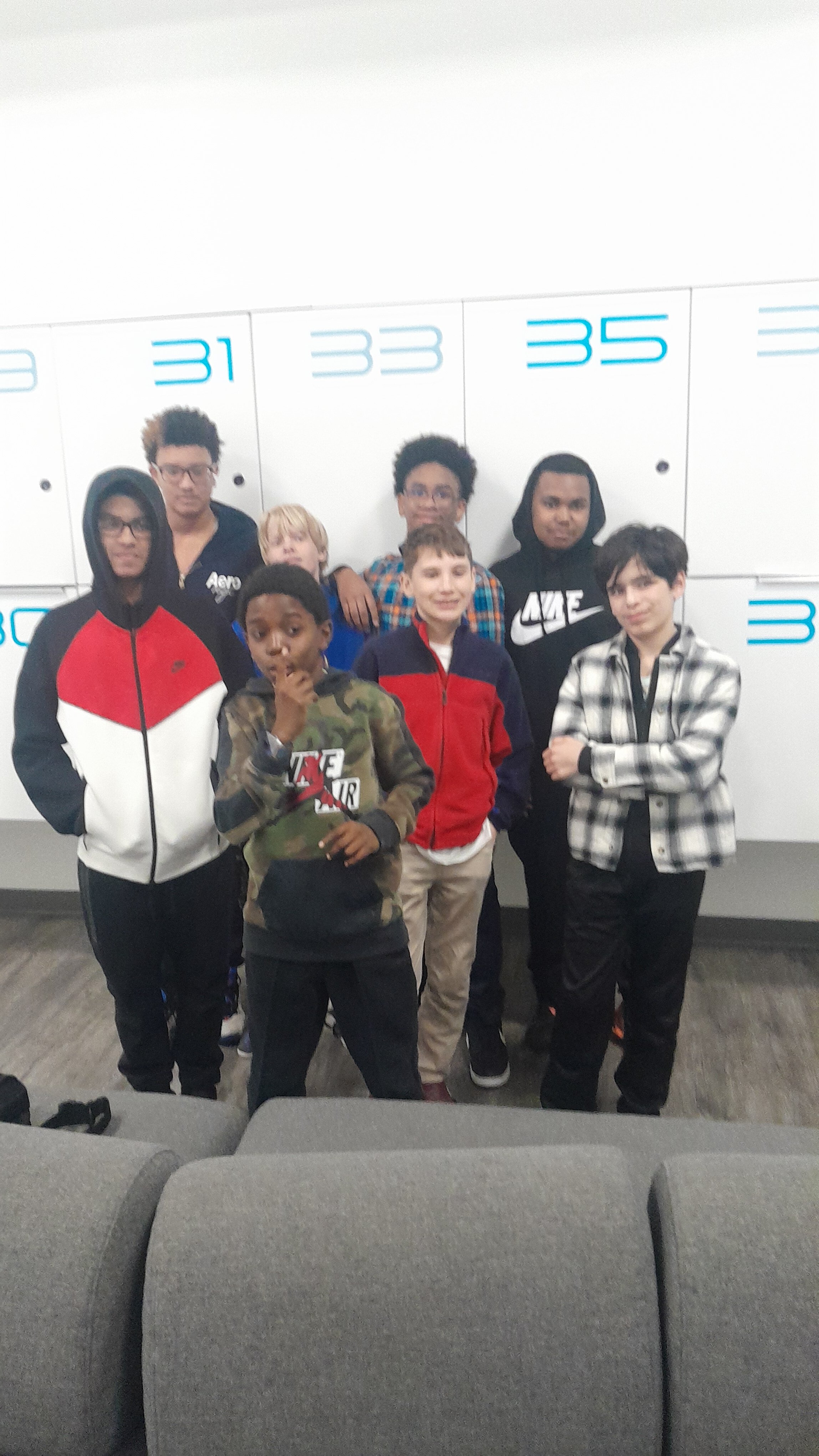 Group of diverse children