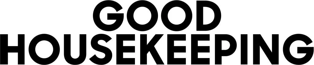 Text graphic with the words 'Good Housekeeping' in black uppercase letters.