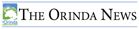Logo of The Orinda News with a tree illustration and the Orinda Association name.