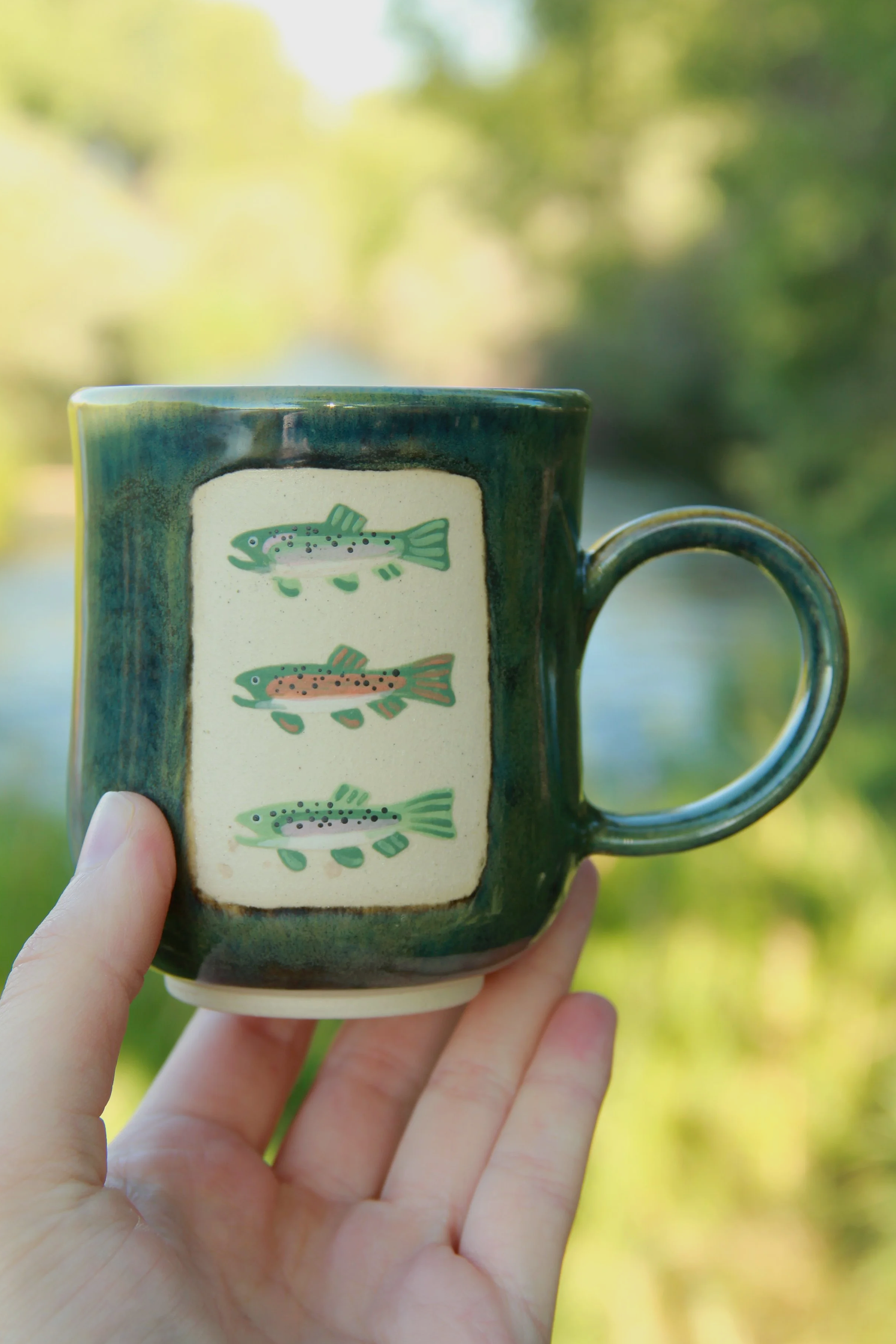 12 OZ Trout Mug #3
