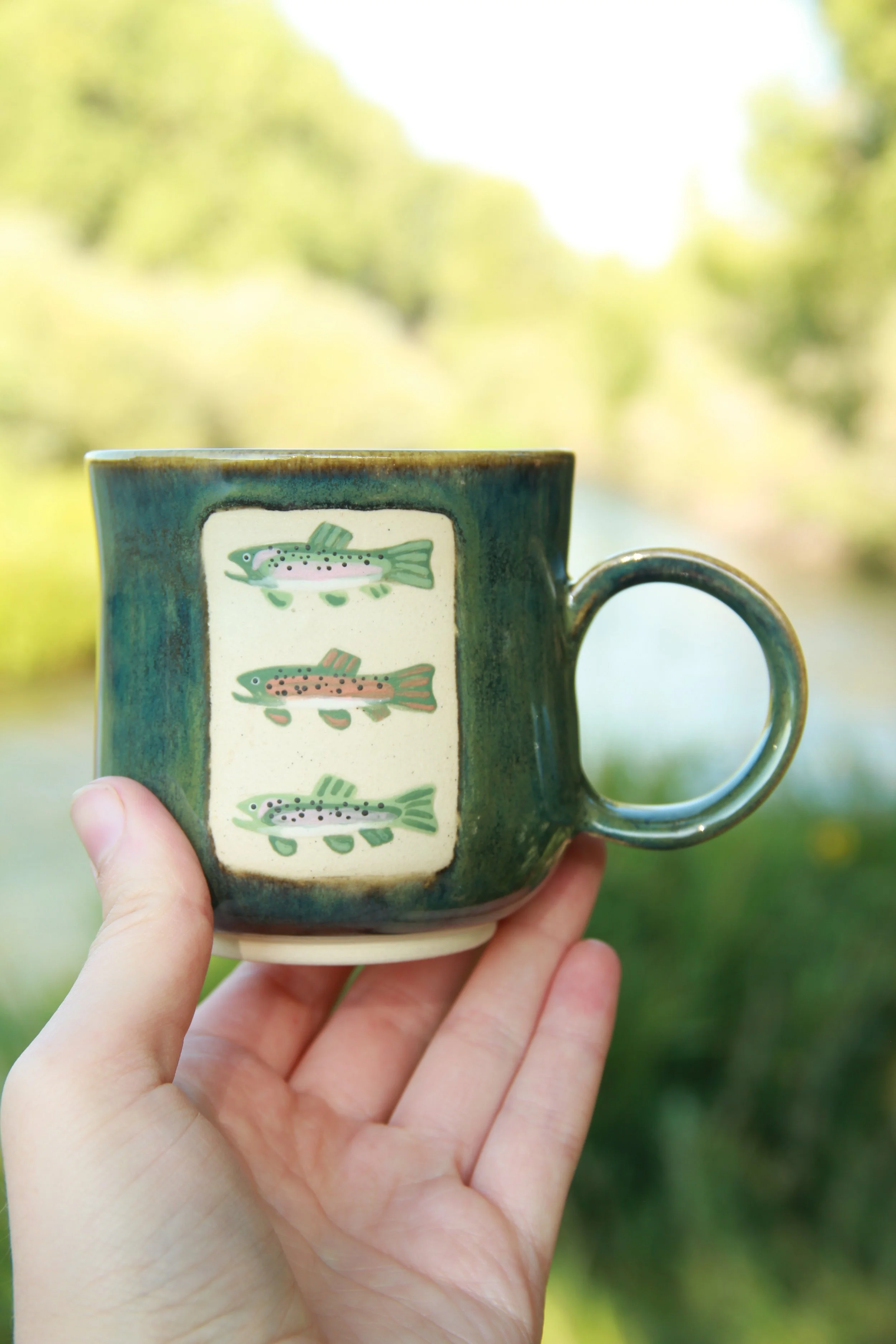 10 OZ Trout Mug #4