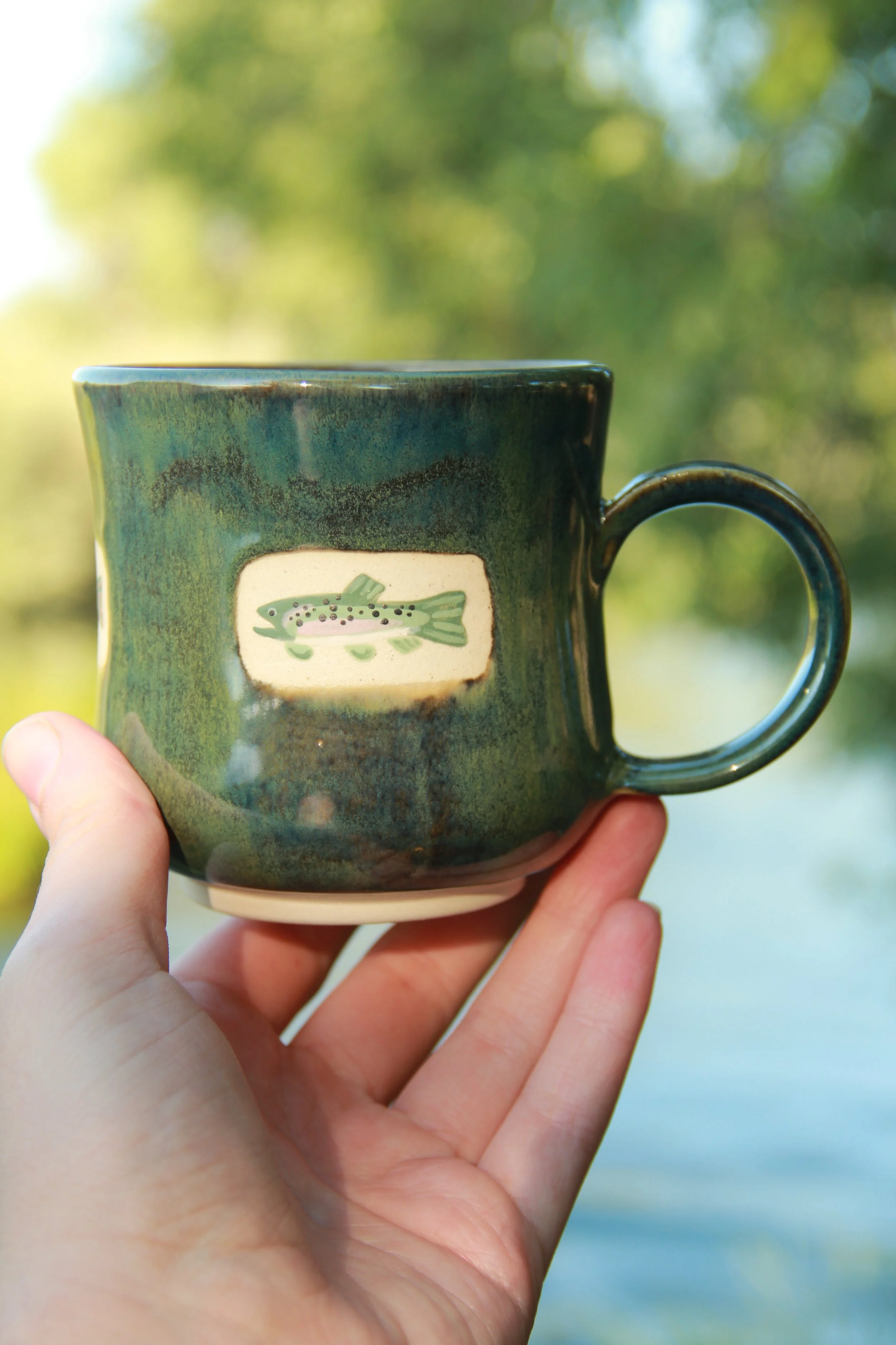 12 OZ Trout Mug #2