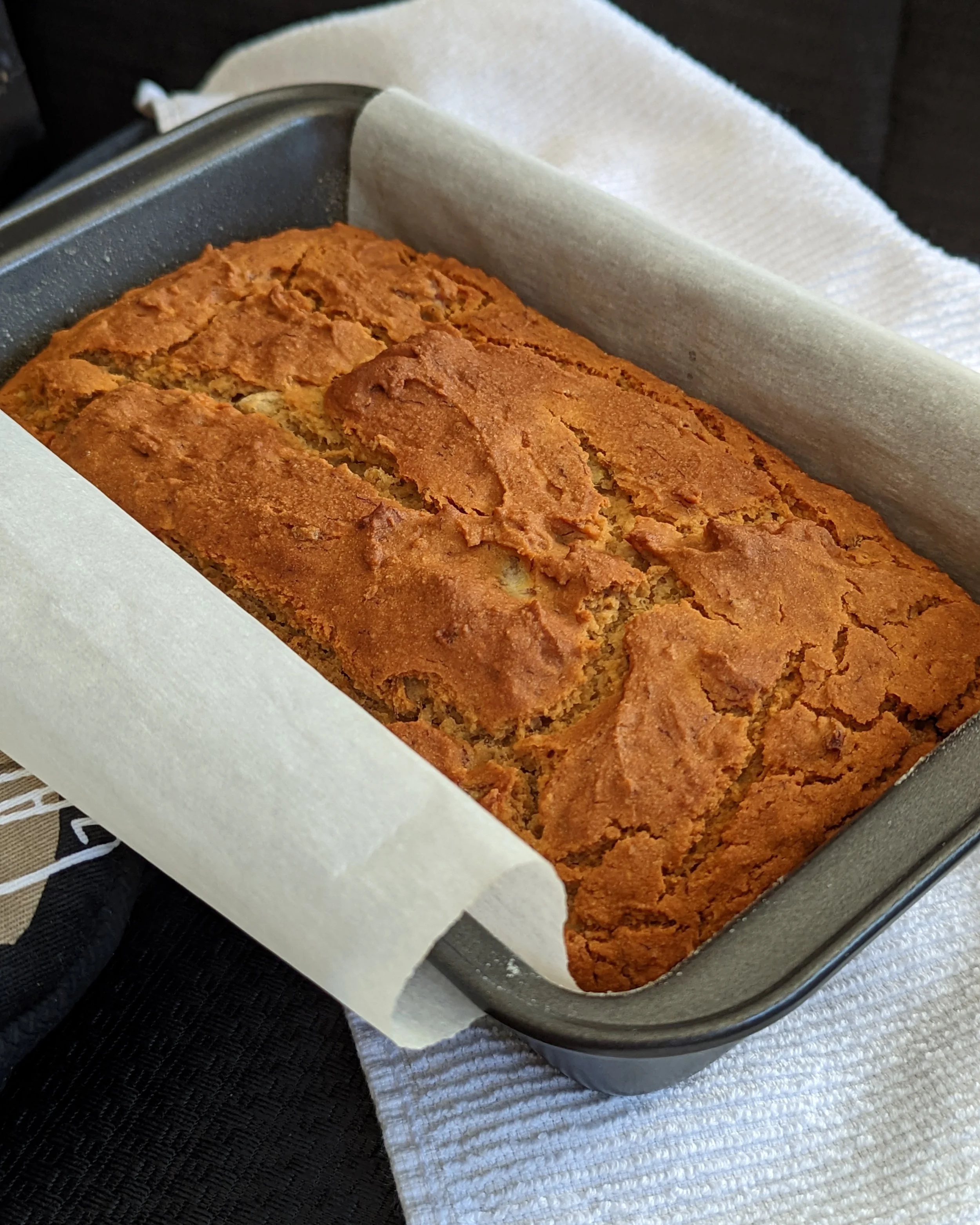 Brown Sugar Gluten Free Banana Bread