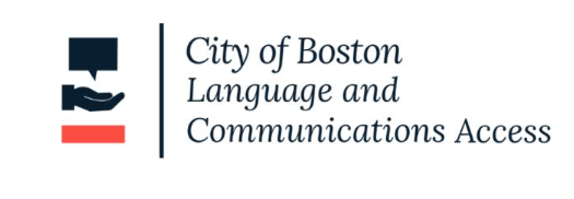 Logo for City of Boston Language and Communications Access Office