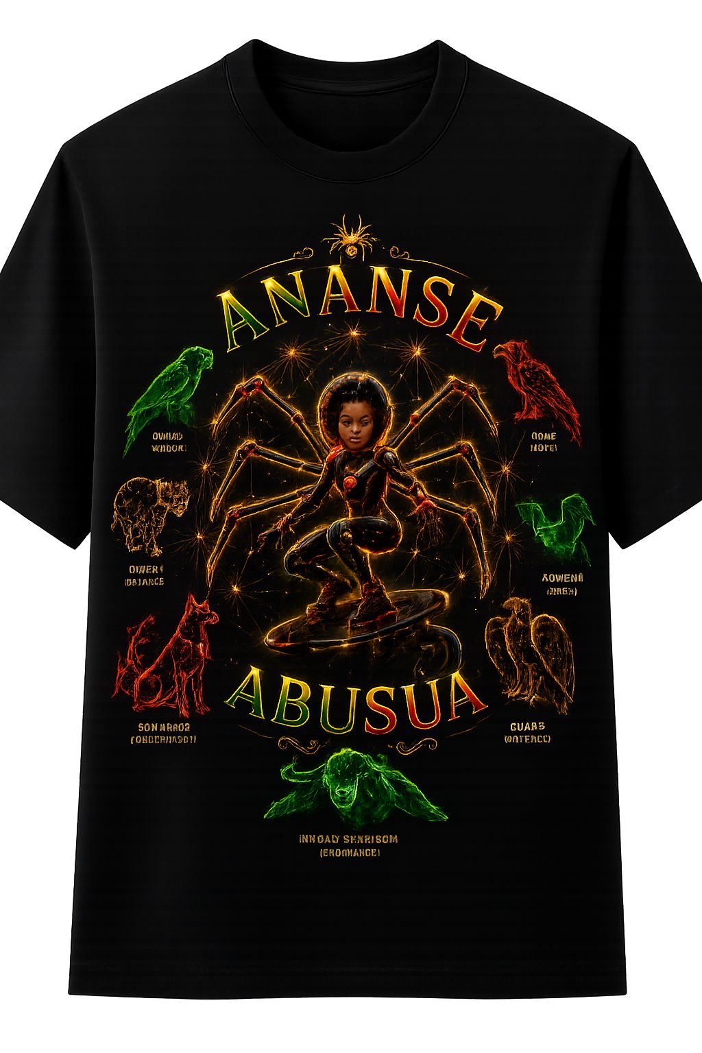 Ananse Abusua Artistic T-shirt