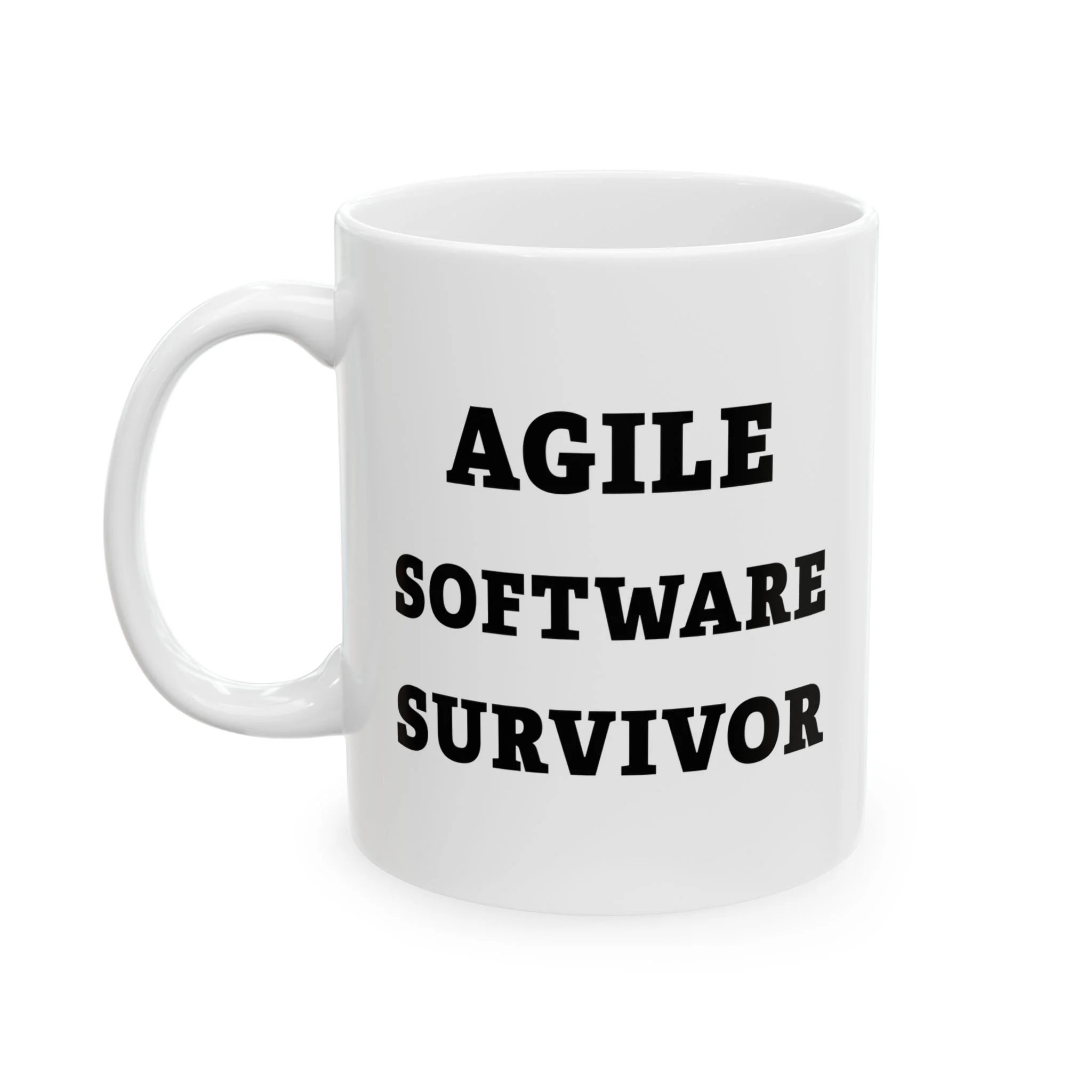 Ceramic Mug - Agile Software Survivor Logo Mug