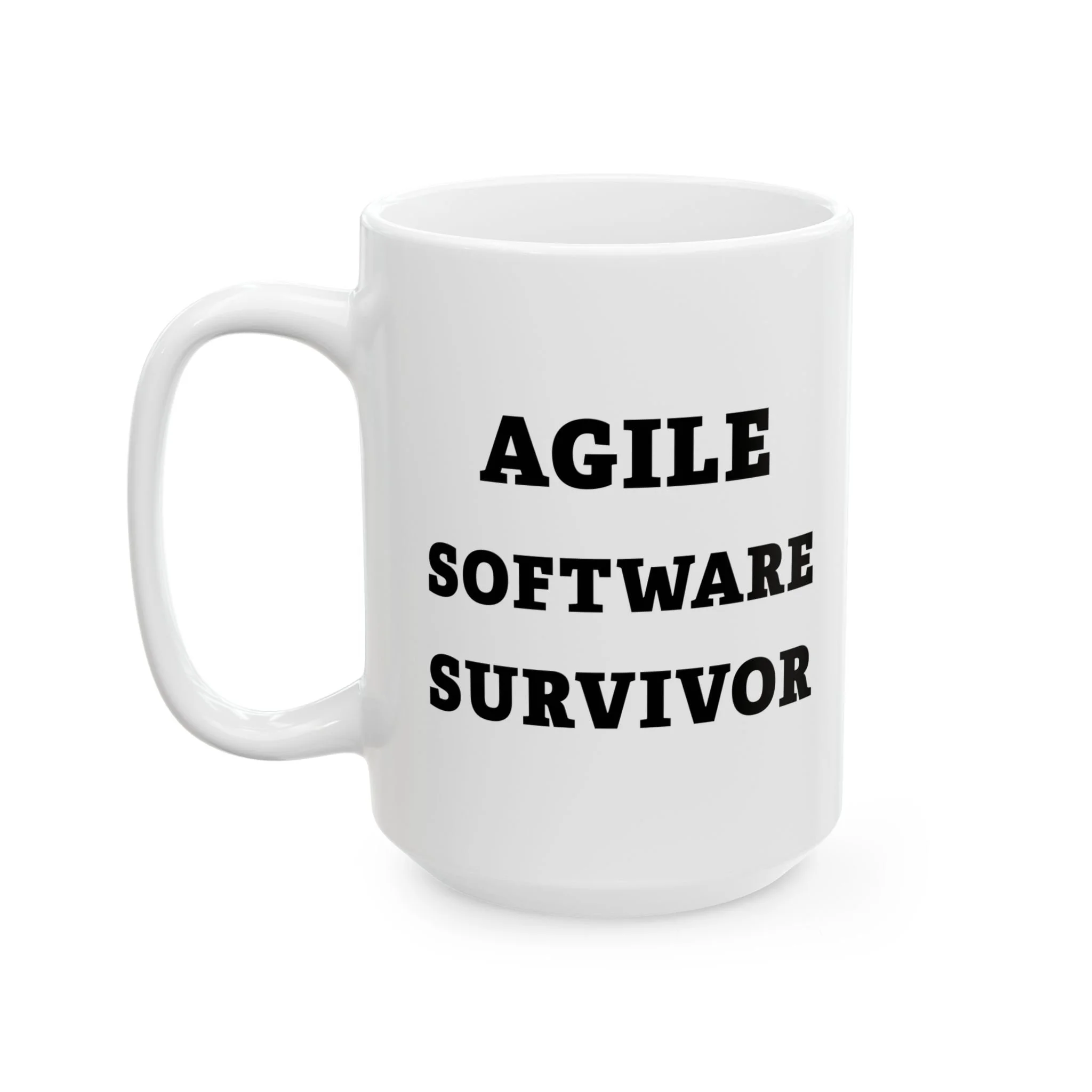 Ceramic Mug - Agile Software Survivor Logo Mug
