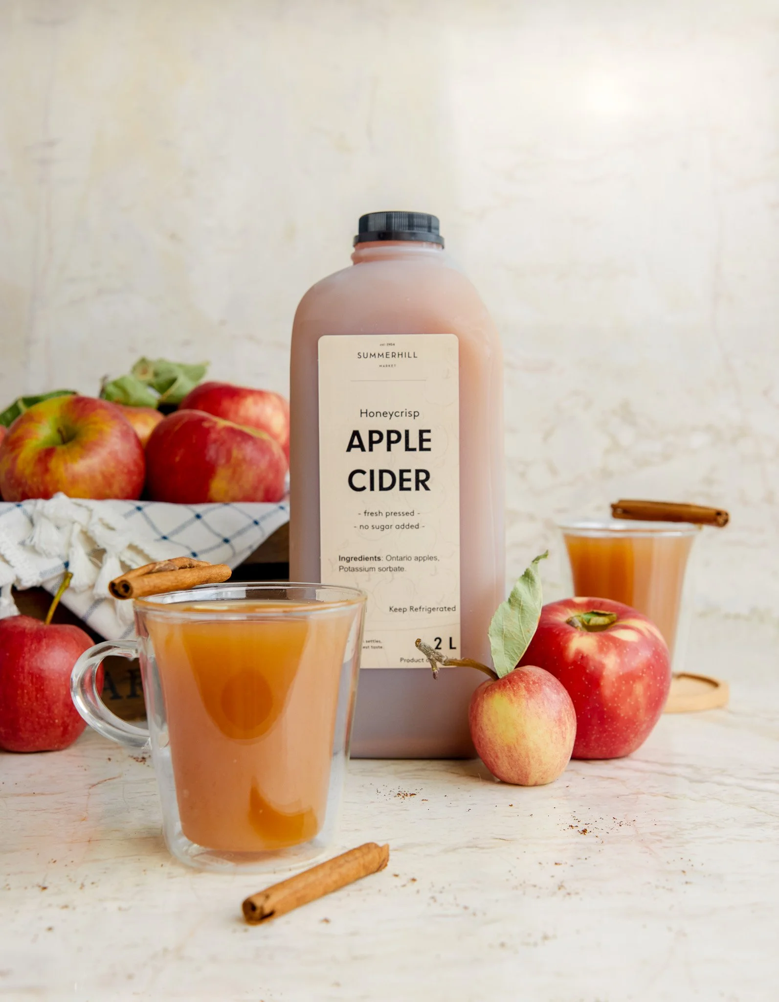 Private Label: Summerhill Market Apple Cider
