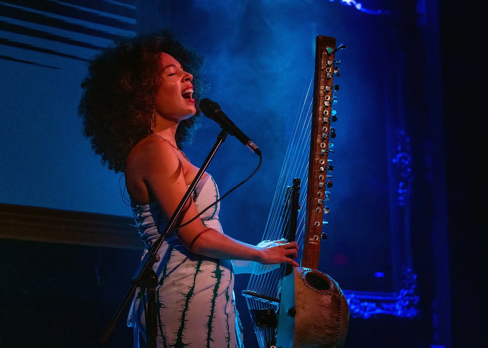 Farah Elle performing live, photographed by ANPM Studios