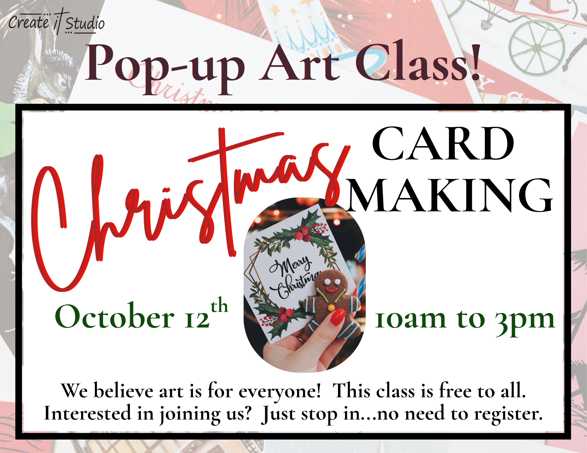 Create IT! Christmas Card Making