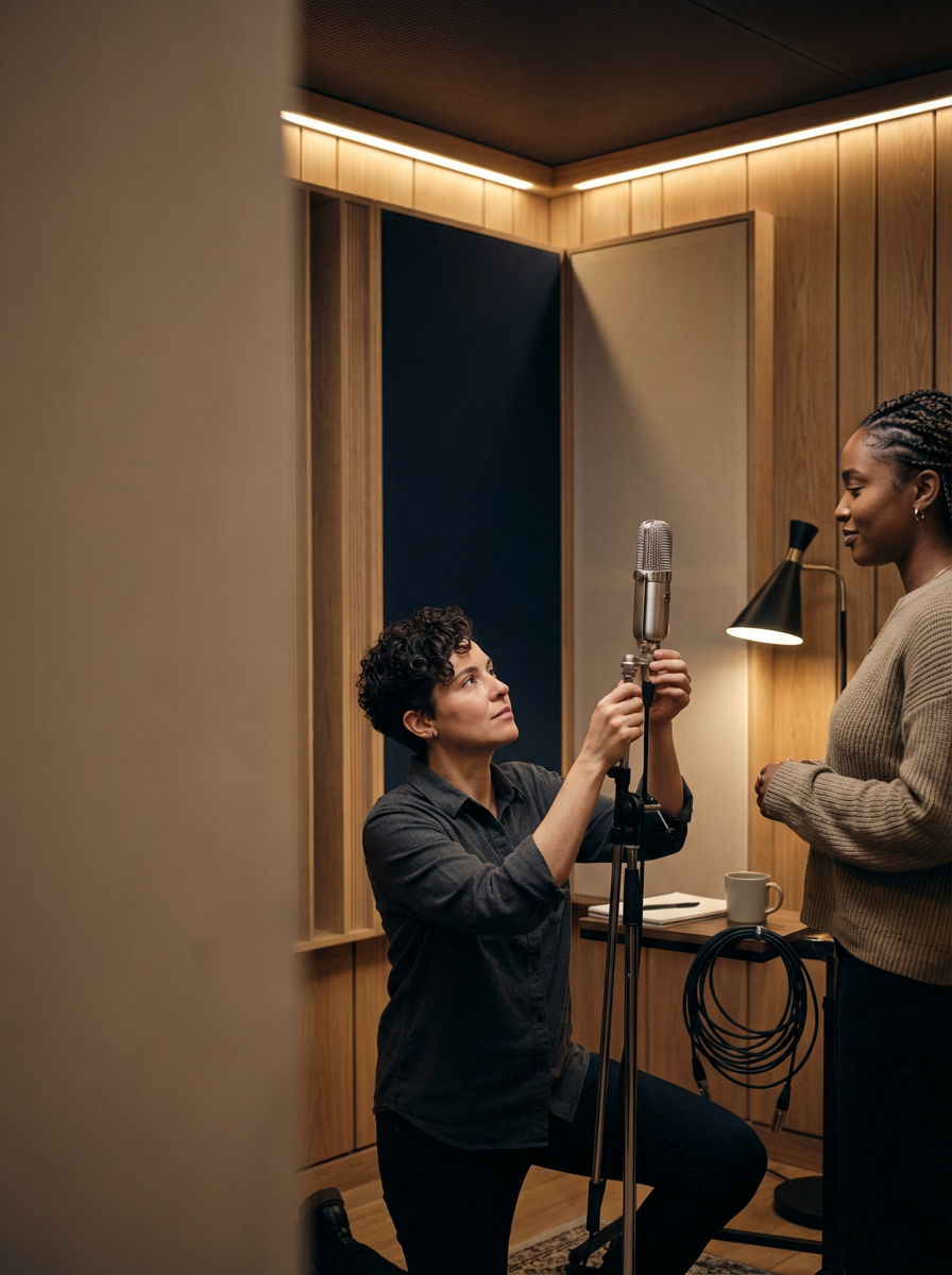 Vocal Recording Session