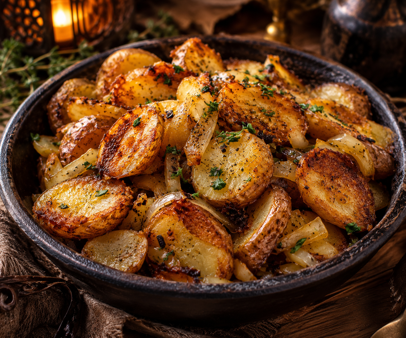 Rustic Golden Skillet Potatoes.png