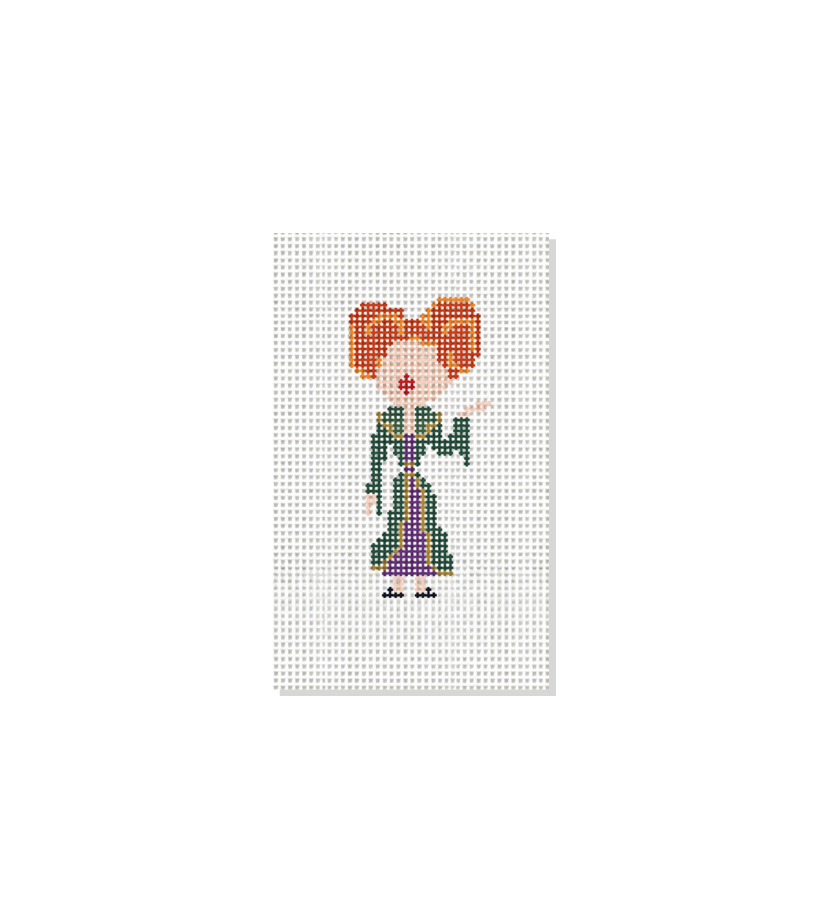 My Boooook! Halloween Needlepoint Bookmark