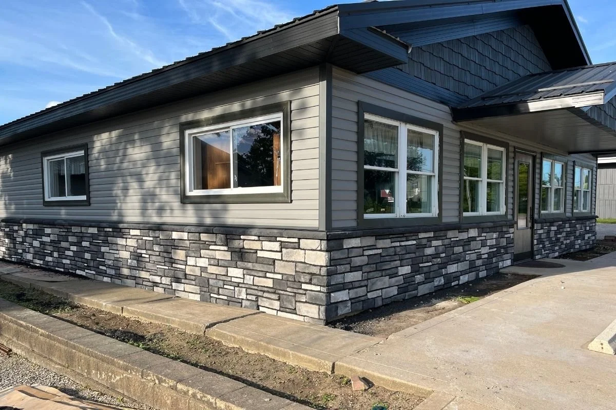Stone Exterior Skirting