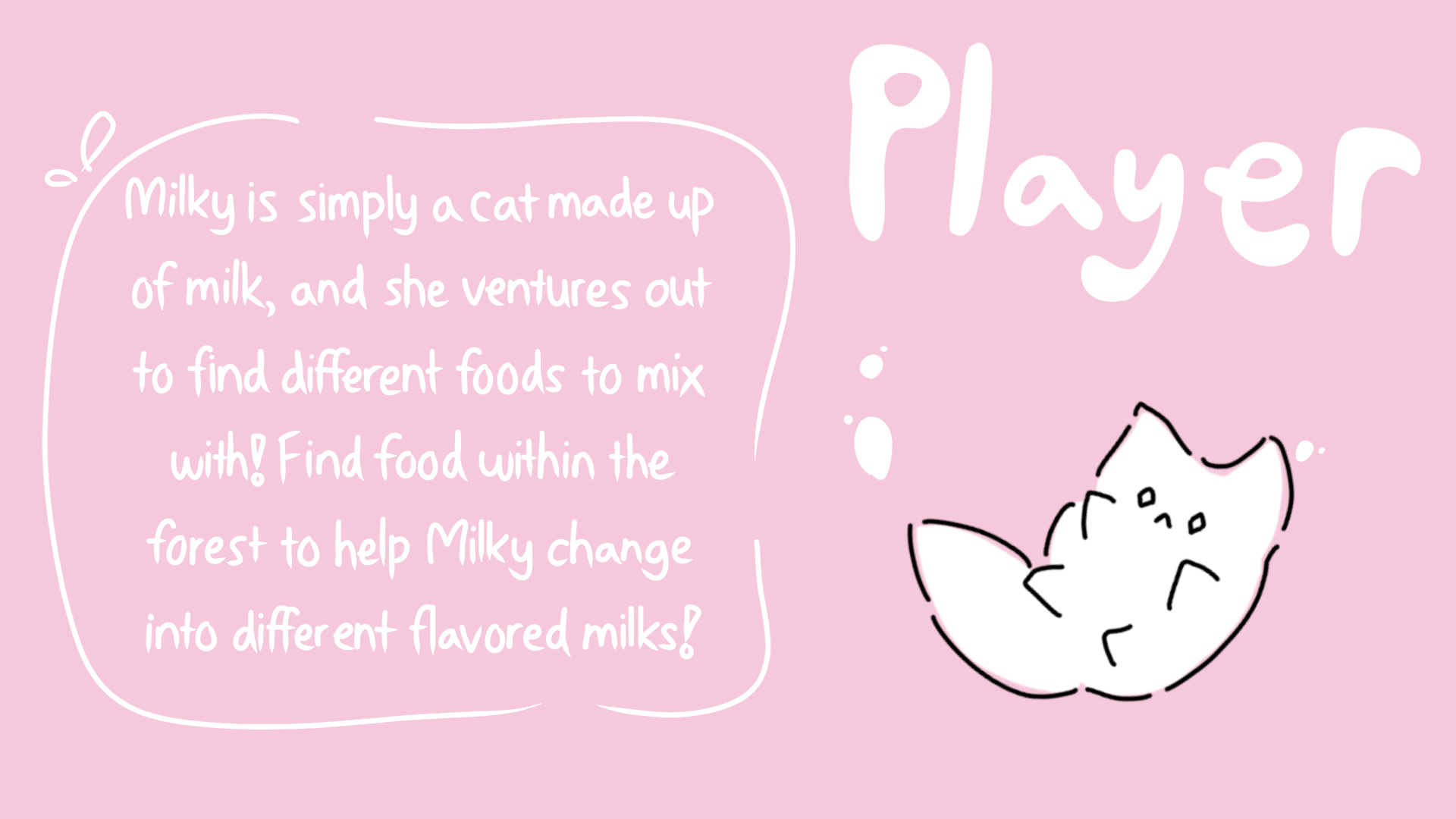 Milky Player Info, Milky, Hungry Gemini Game Milky, Cute Cat, Milky Cat