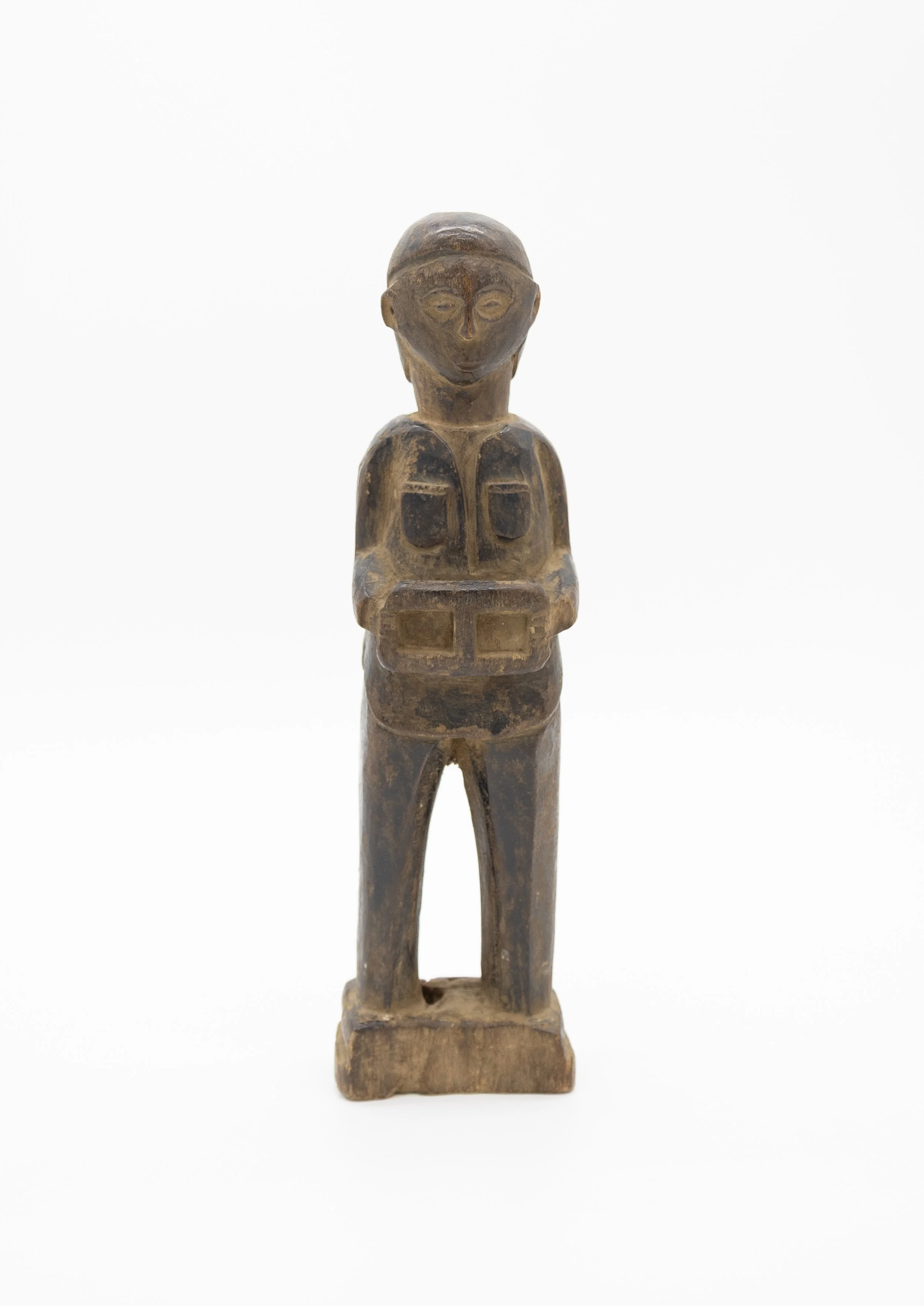African carved wood figure