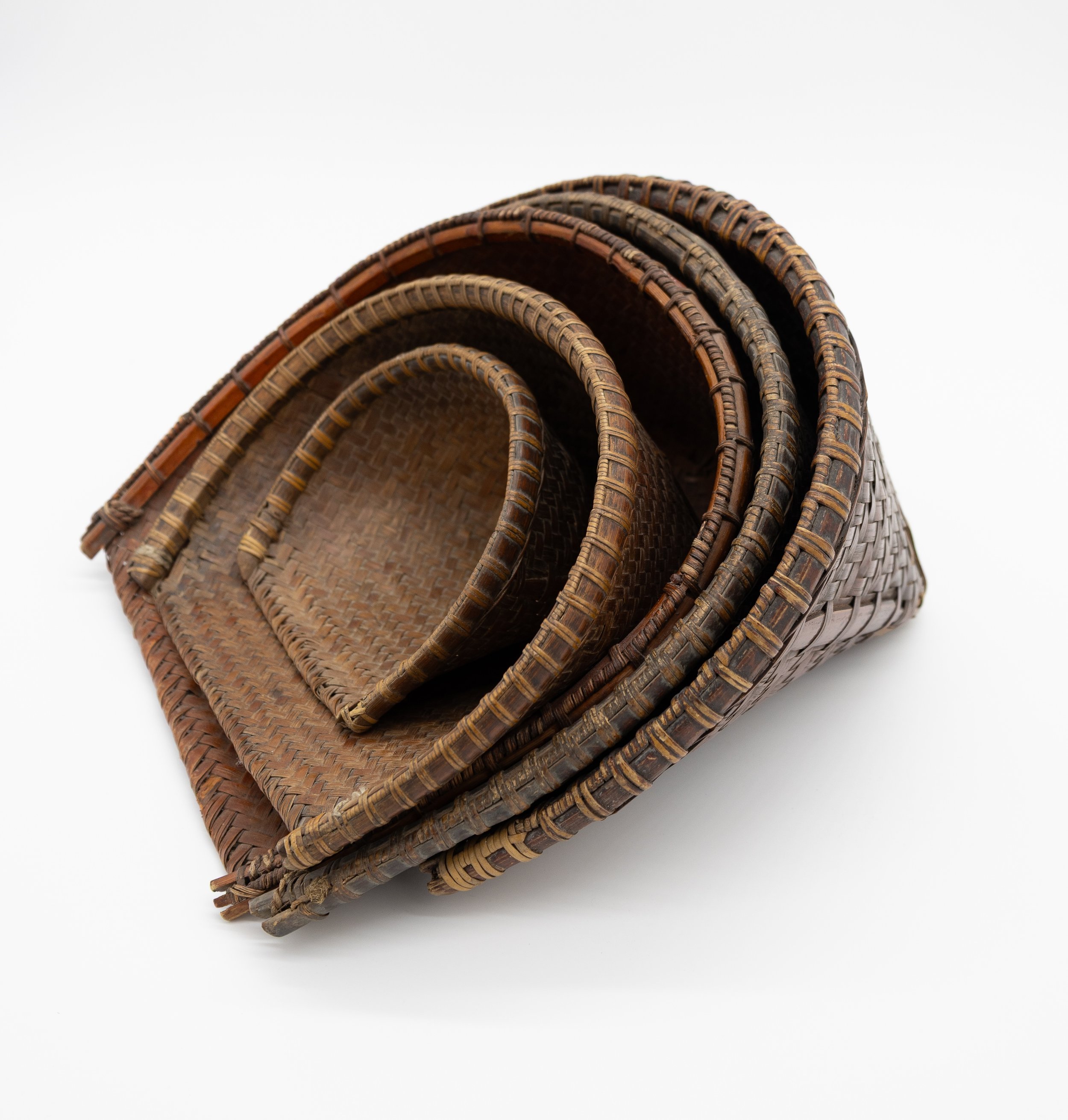 Set of Chinese Woven Baskets