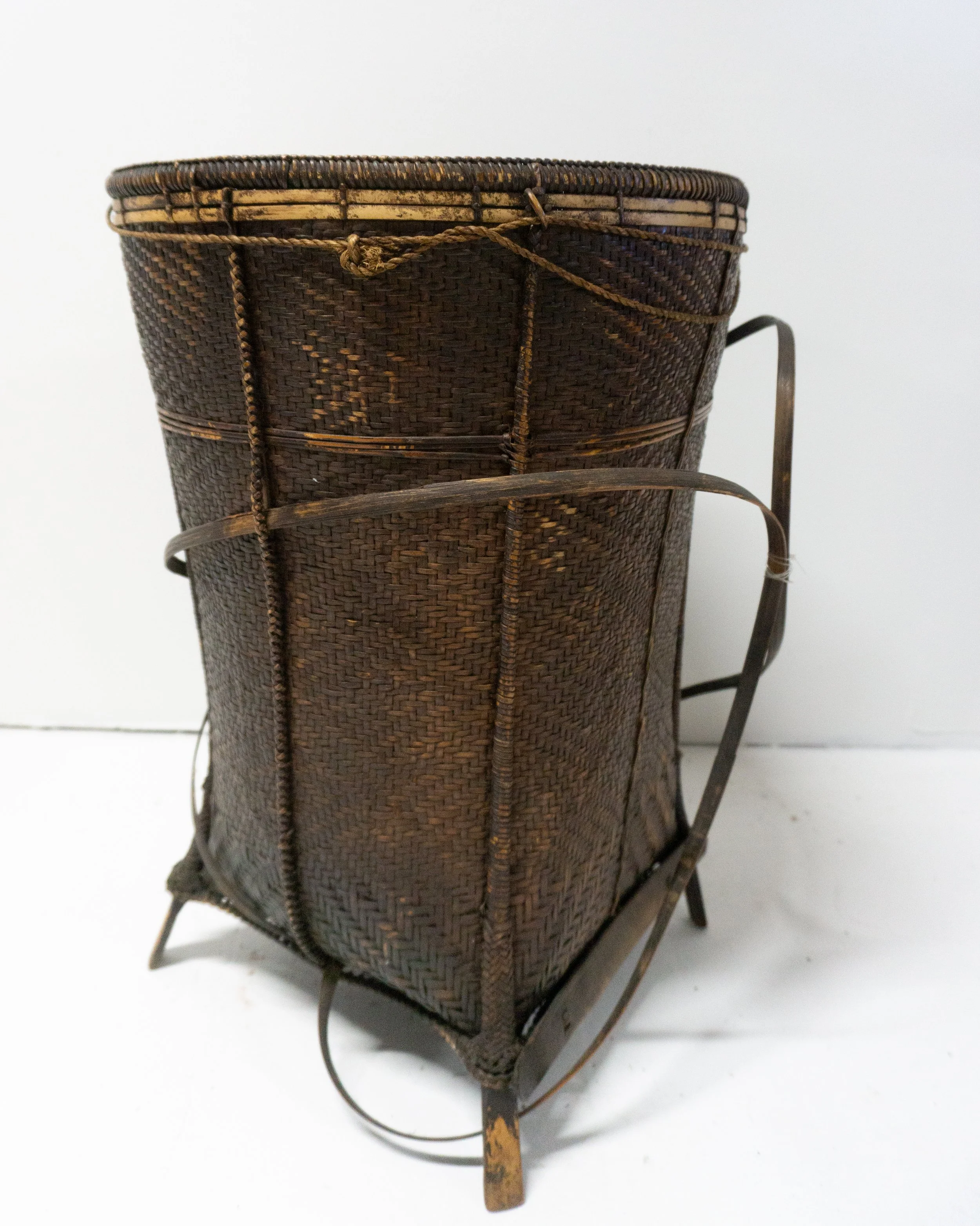 Hill Tribe gathering basket