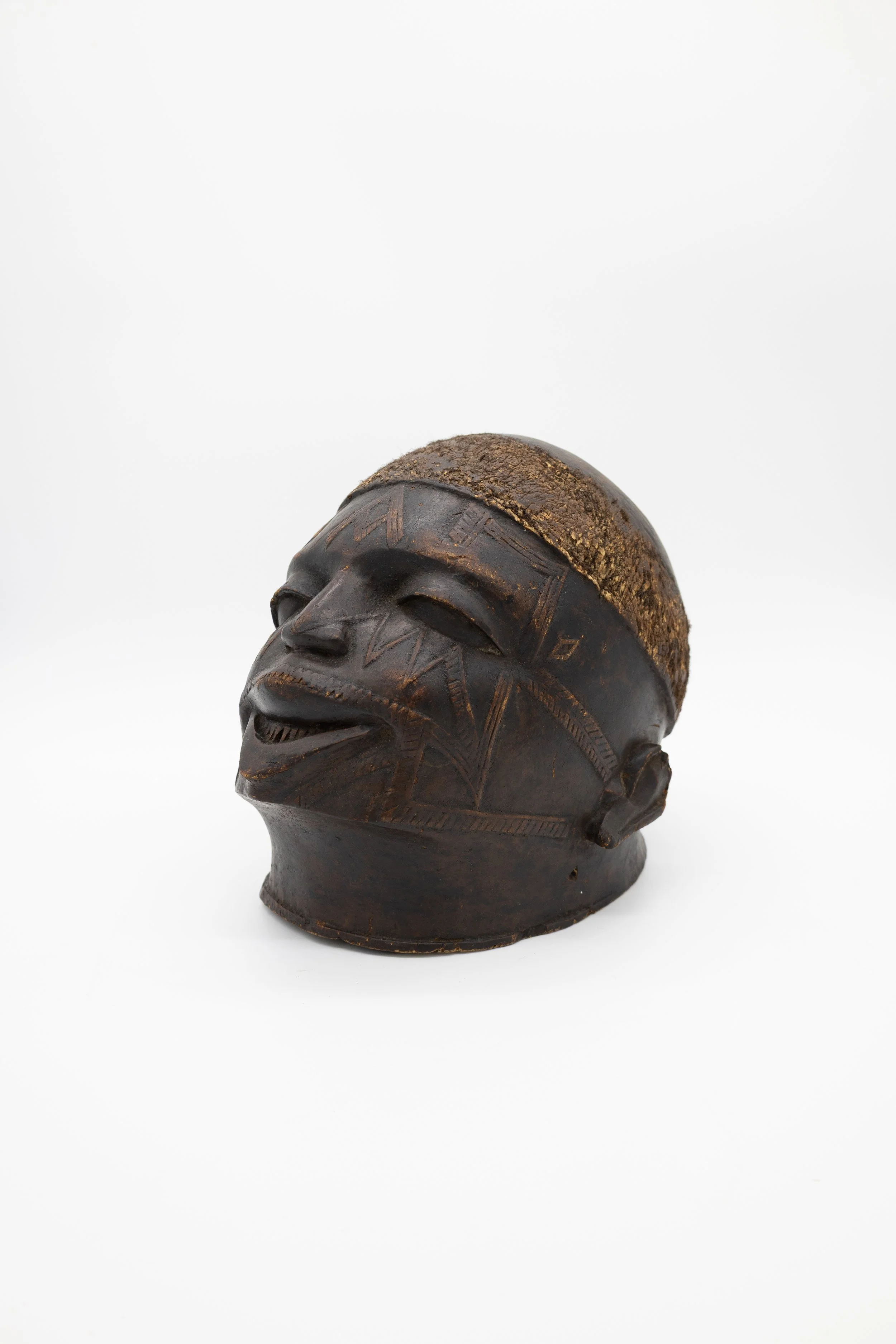 West African Carved Ceremonial Mask
