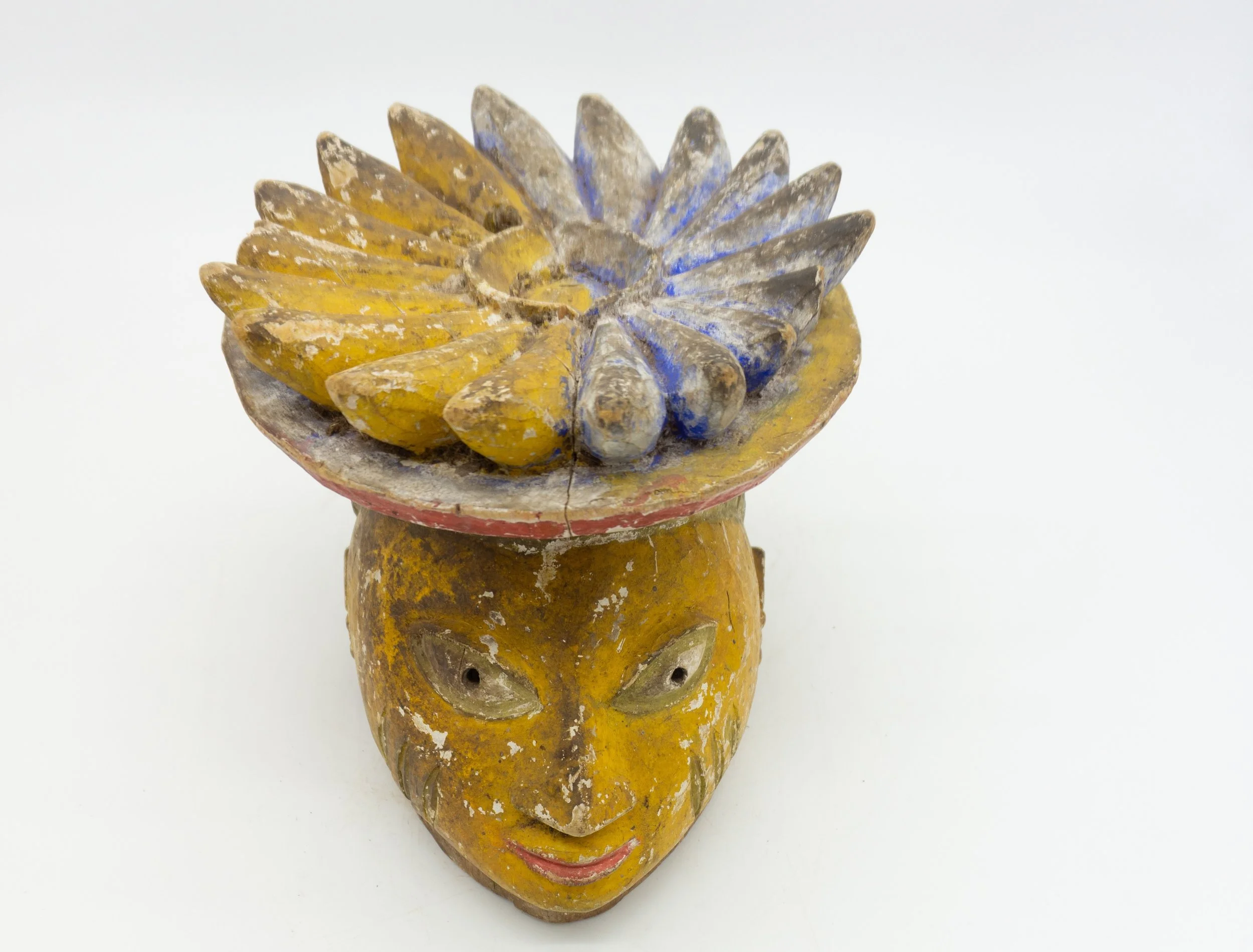 West African helmet mask