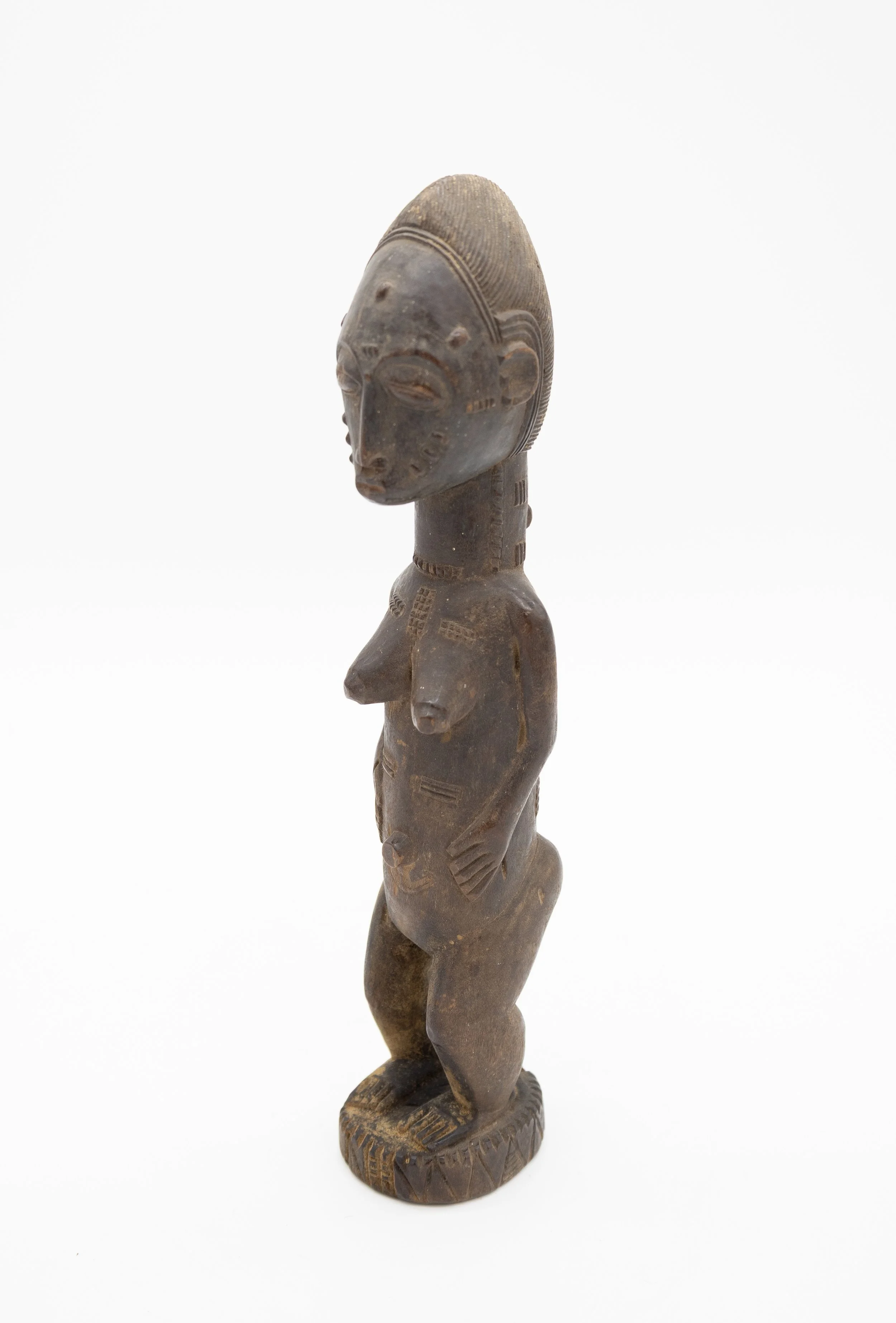 West African carved figure (Cote d'Ivoire)
