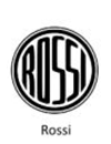 Rossi logo in black and white