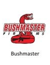 Bushmaster Firearms logo with text and a red firearm graphic