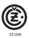 CZ USA logo with a stylized coin and the letter Z inside