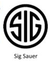 Sig Sauer logo with brand name underneath