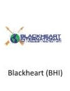 Blackheart (BHI) logo with globe and heart design