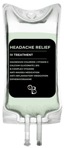 Headache Relief IV bag