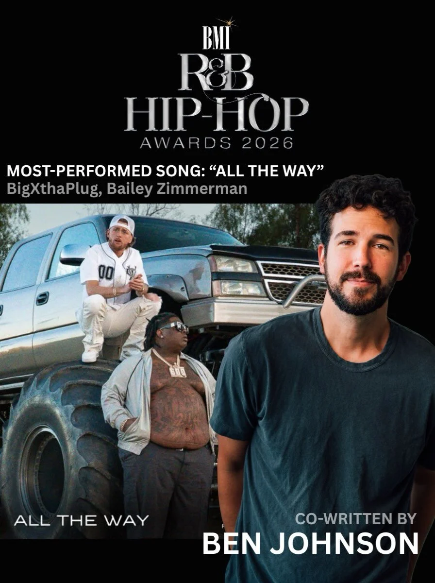 Major shoutout to @thebiggestbenjohnson for earning a Most-Performed Song at the @bmi R&amp;B Hip Hop Awards this this one 🚀